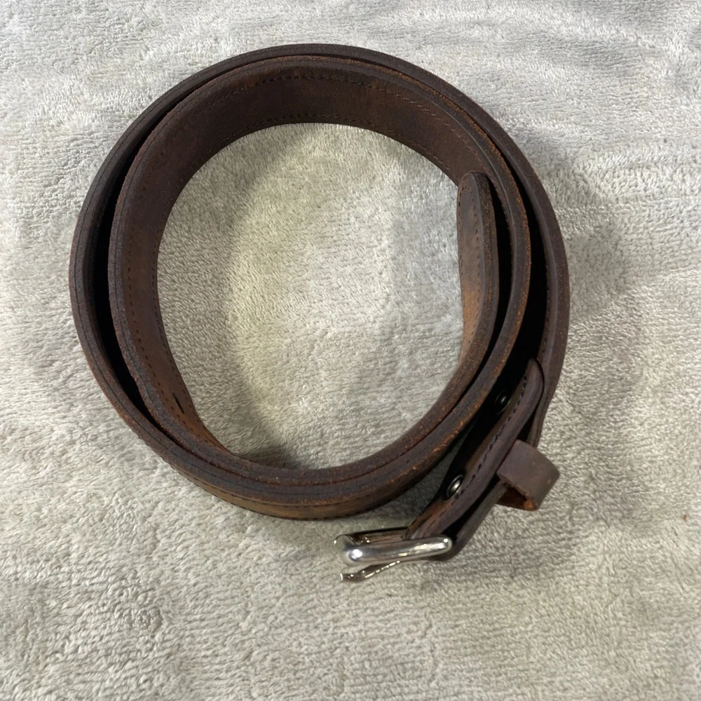 Versacarry Leather Gun Belt Mens 42 Brown USA Carry 1.5